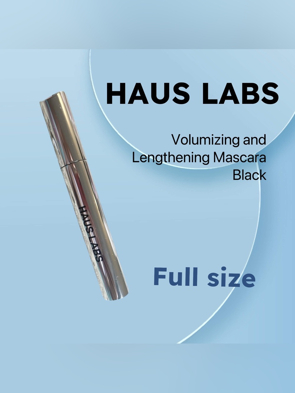 🇺🇸🆕NWOB HAUS LABS |FULL| B Structural Volumizing and Lengthening black Mascara